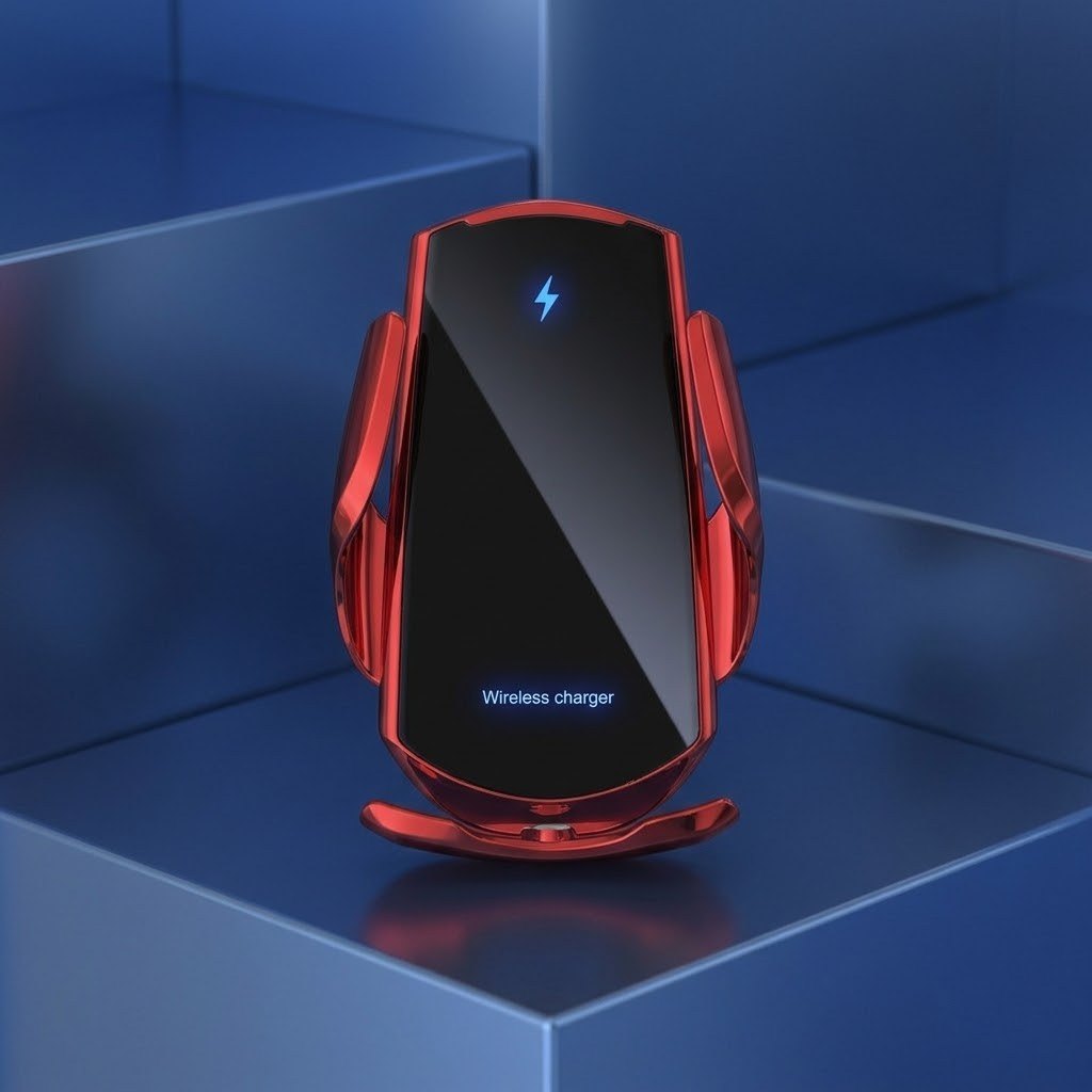 Support Auto Charge Premium أحمر